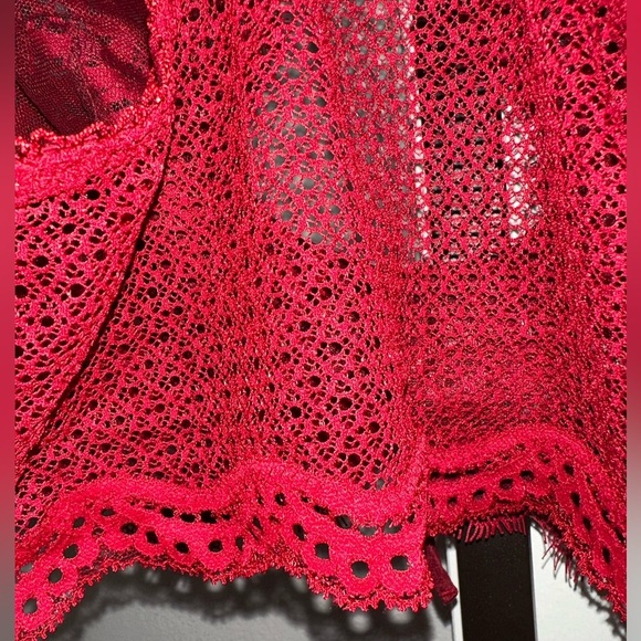 Victoria’s Secret unlined lace up bralette size Med - Picture 3 of 12